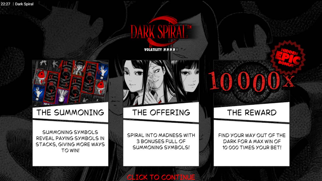 Dark Spiral (Hacksaw Gaming) Image 1